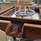 Piscine en acier décorative extérieure de Pit Water Bowl For Swimming du feu de gaz de Corten