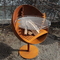 Globe en acier rotatif du feu d'OEM Corten