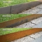 Bordure en acier de frontière de Corten de pelouse flexible de jardin épaisseur de 1,5 - de 2.0mm