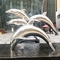 Contemporain animal grandeur nature animal de sculpture en acier inoxydable de dauphin de Fuxin