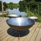 Support en acier décoratif moderne de Pit Metal Fire Bowl With du feu de Corten